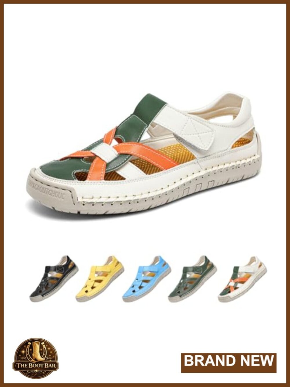 Comfort Woven Boho Gladiator Non-slip Orthopedic Ankle Strap Beach Fisherman